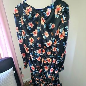 Forever 21 Floral Woven Dress